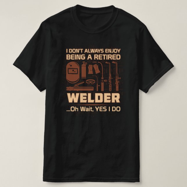 Njut av att vara en trött walder t shirt (Design framsida)