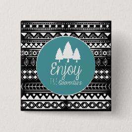 Njut av Äventyr Boho Knapp