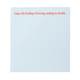 Njut av citat anteckningsblock