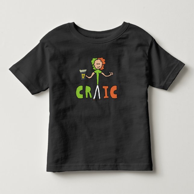 Njut av Craic T Shirt (Framsida)