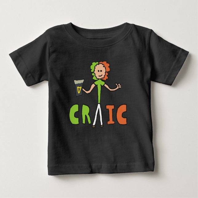 Njut av Craic T Shirt (Framsida)
