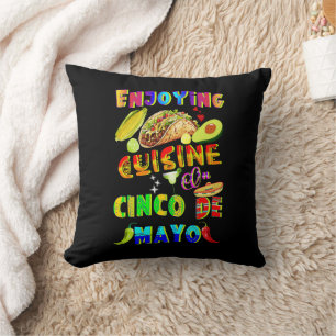 Njut av Cuisineet på Cinco de Mayo Kudde