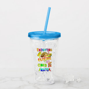 Njut av Cuisineet på Cinco de Mayo Take Away Mugg
