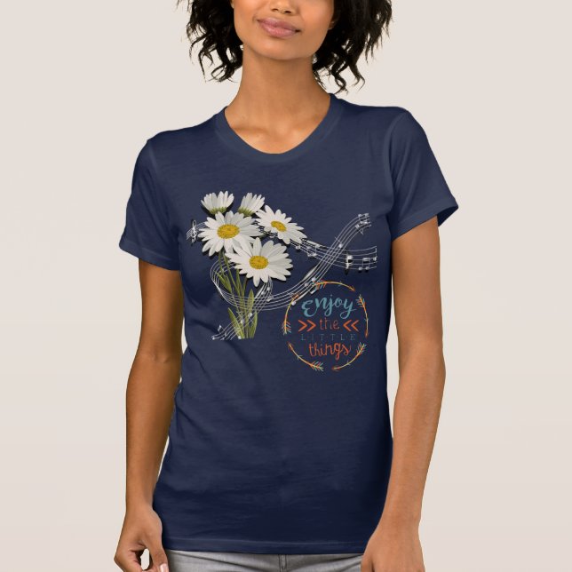 Njut av de lilla Sakerna T Shirt (Framsida)