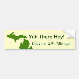 Njut av den amerikanska polisen Michigan med Da Yo Bildekal