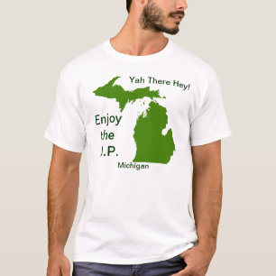 Njut av den amerikanska polisen Michigan med Da Yo Tee Shirt