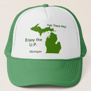Njut av den amerikanska polisen Michigan med Da Yo Truckerkeps