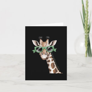 Njut av den lilla Grönten Sak Ribbon Coola Giraffe Kort