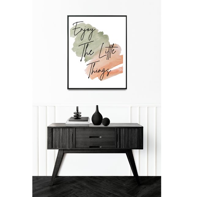Njut av den lilla minimalistfärgen Sak Poster (Skapare uppladdad)