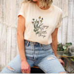 Njut av den lilla Sak Wildblomens Daisy Unisex T Shirt<br><div class="desc">Njut av den lilla Sak Wildblomens Daisy T-Shirt</div>
