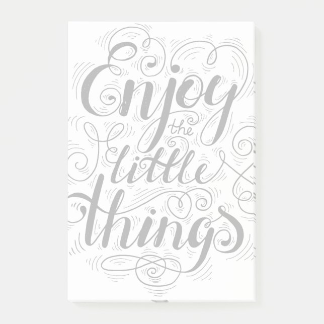 Njut av den lilla Saken 1 Post-it Block (Framsida)