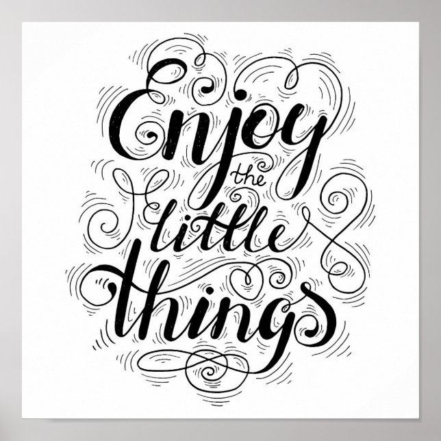 Njut av den lilla Saken 1 Poster (Framsidan)