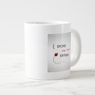 Njut av den lilla Saken 2 Jumbo Mugg