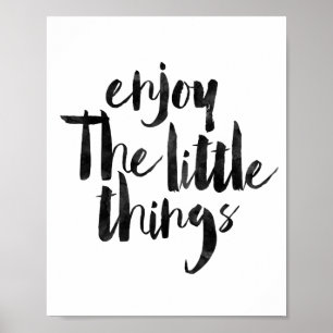 Njut av den lilla Saken Poster