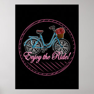 Njut av den trippelcykliska tuggan poster