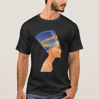 Njut av den vackra egyptiska Nefertiti eller T Shirt