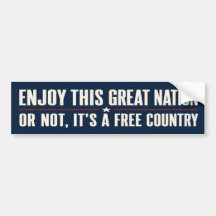 Njut av denna fantastiska nation rolig patriotisk