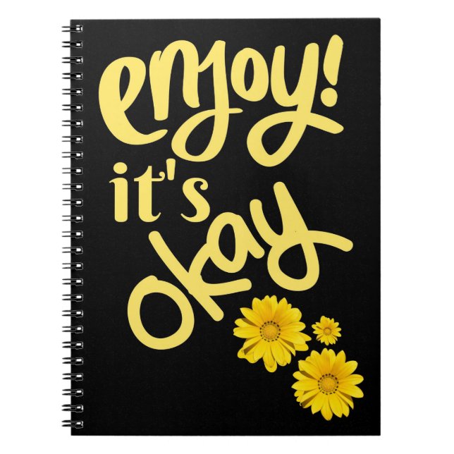 Njut av dess ok anteckningsbok (Framsidan)