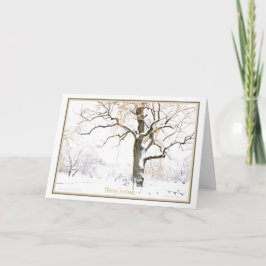 Njut av det enkla glädjen över säsongen: Helgdag Helgkort