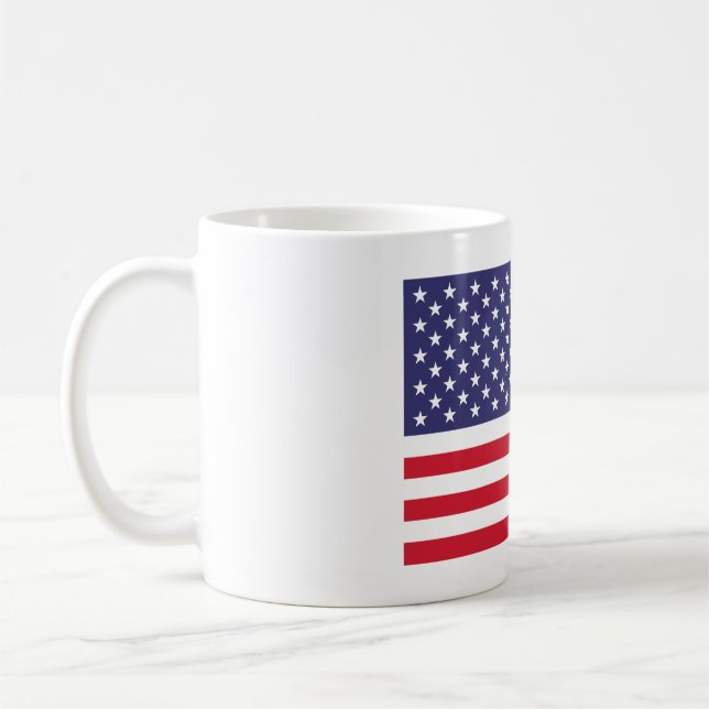Njut Av Din Kaffe Med Denna Amerikanska Mugg (Vänster)