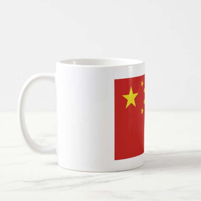 Njut av din kaffe med en touch av kinesisk arv kaffemugg (Vänster)