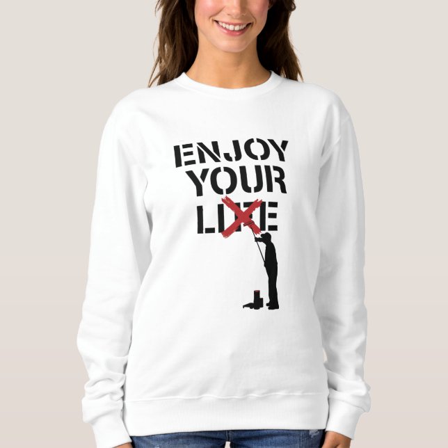 Njut Av Din Lögn T Shirt (Framsida)