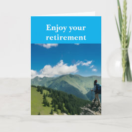 Njut av din pension. kort