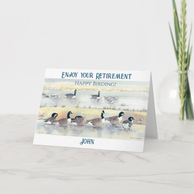 Njut av ditt födelsekort Pension Lycklig Kort (Framsida)