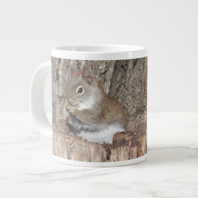 Njut av ditt kaffe jumbo mugg (Framsida vänster)