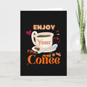 Njut av ditt kaffe kort