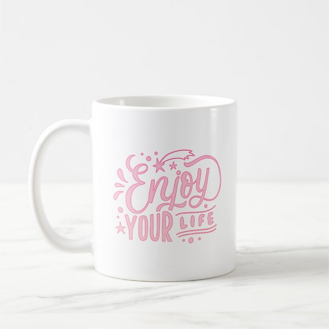 NJUT AV DITT LIV KAFFEMUGG (Vänster)
