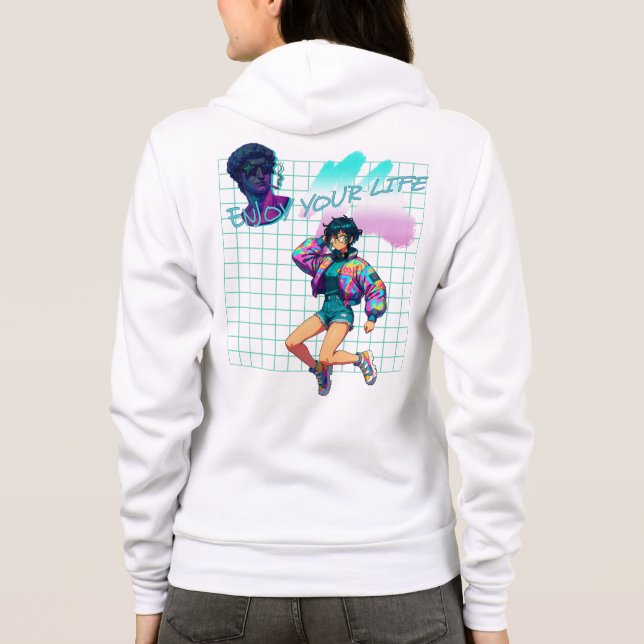 Njut av ditt liv t shirt (Baksida)