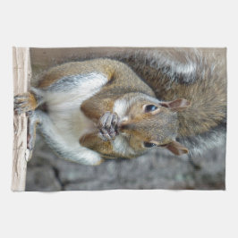 Njut av ett Treat Towel Kökshandduk