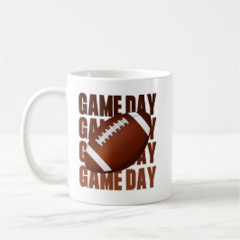 Njut av fotbollsspelet med den här speldagen kaffemugg