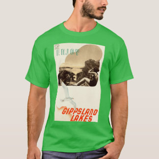 Njut av GIPPSLAND LAKES Australienska Victorias jä T Shirt