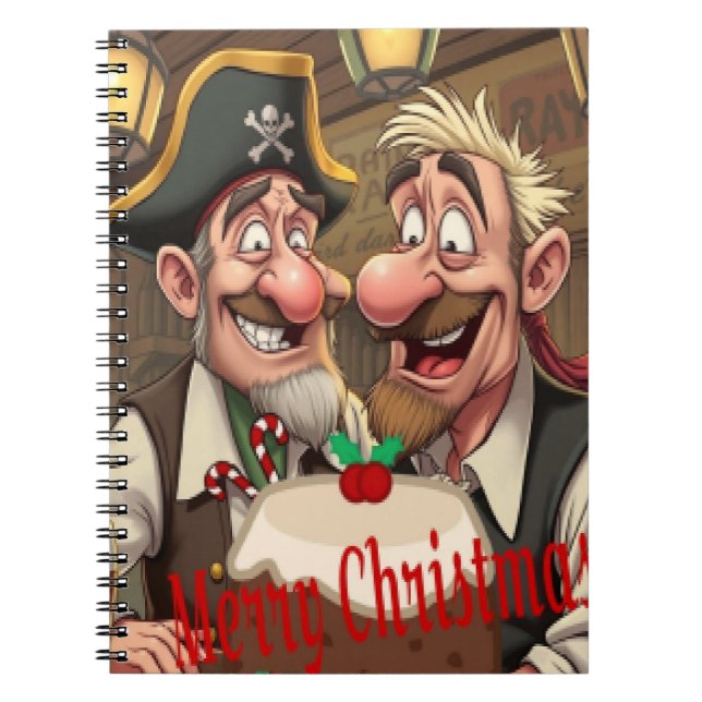 Njut av god jul anteckningsbok (Framsidan)