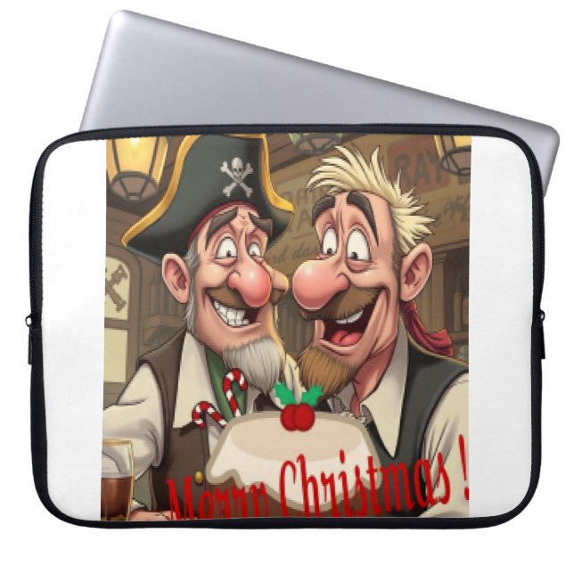 Njut av god jul laptop fodral (Framsidan)