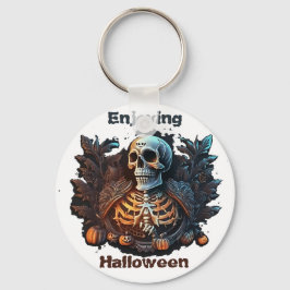 Njut av Halloween Nyckelring