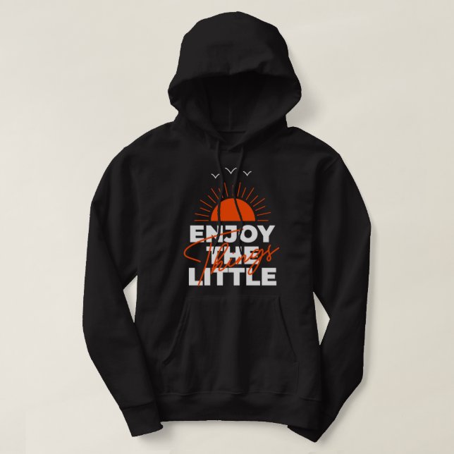 Njut av lilla Sak 73 Hoodie (Design framsida)