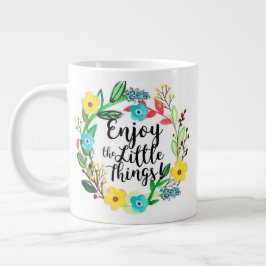 Njut av lilla Sak Mugg Jumbo Mugg