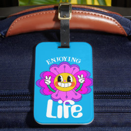 Njut av livet bagagebricka