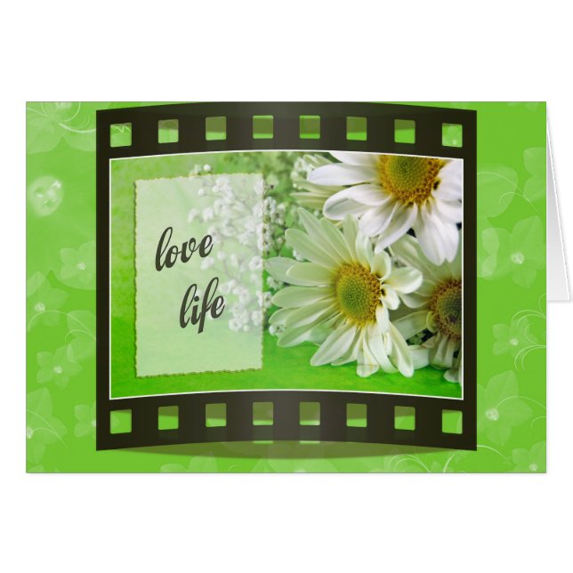 Njut av livet OBS kort (Framsidan Horizontal)