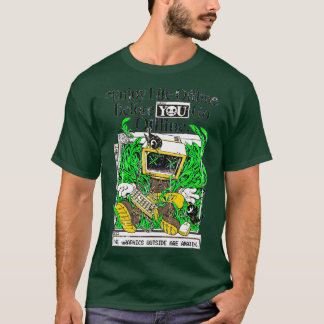 Njut av livet offline innan du går offline t shirt