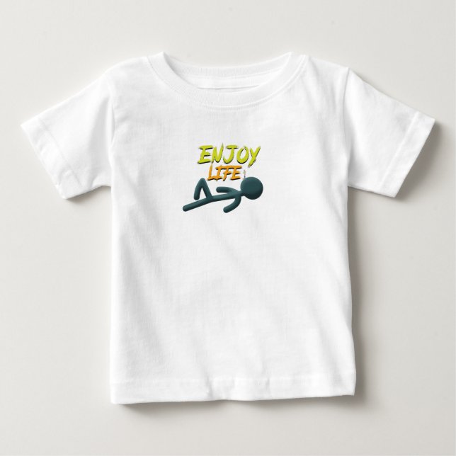 Njut av livet t shirt (Framsida)