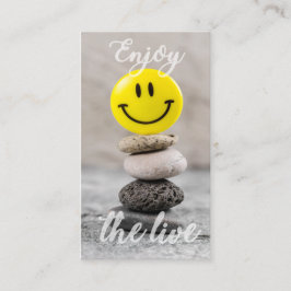 Njut av livet! visitkort