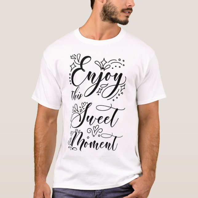 njut av ljudet t shirt (Framsida)
