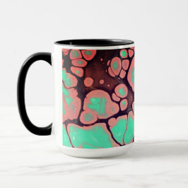 Njut av morgon kaffet i retrostil mugg