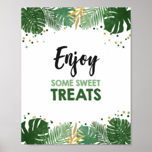 Njut av några sötade trettingar Tropical Safari Bi Poster
