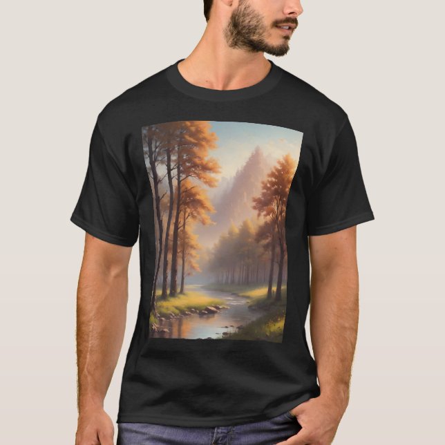 Njut av naturen! t shirt (Framsida)
