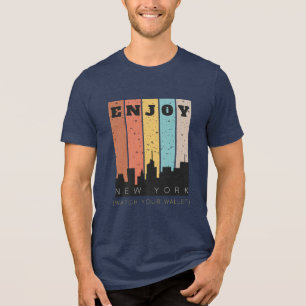 Njut av New York Håll koll på plånboken Rolig NYC T Shirt